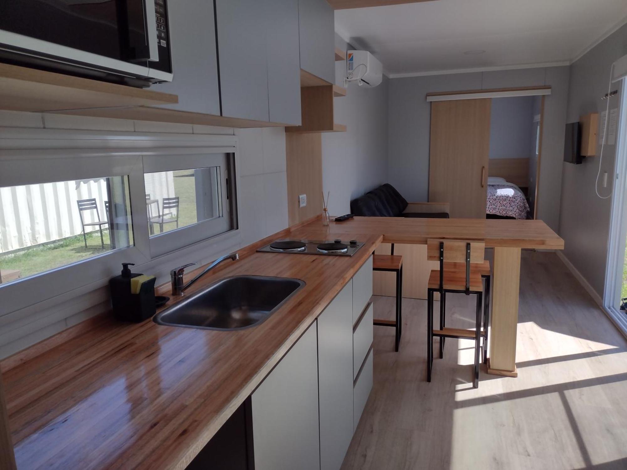 Casas Containers - Barrio Los Teros Con Pileta Compartida - Санта Клара дел Мар Екстериор снимка